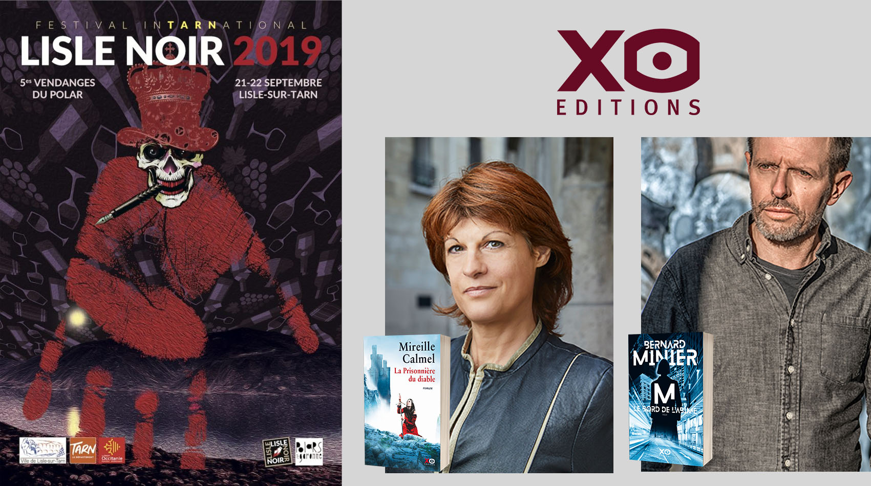 Les auteurs XO à Lisle Noir 2019 !