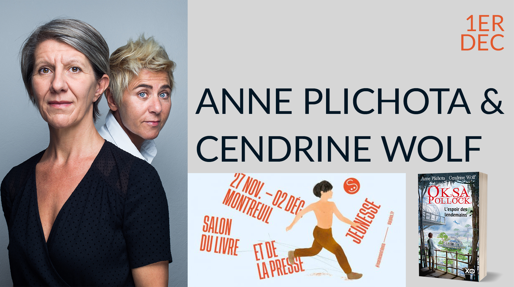 ANNE PLICHOTA & CENDRINE WOLF AU SLPJ 2019 !