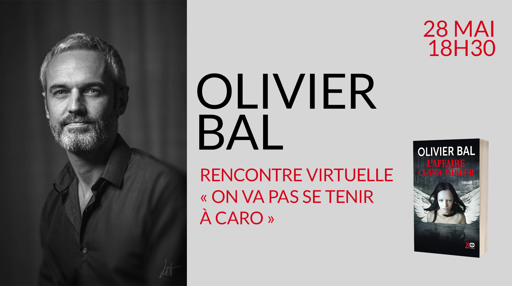 Rencontre virtuelle avec Olivier Bal