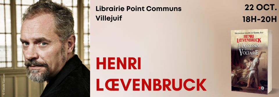 Henri Lœvenbruck en dédicace à Villejuif