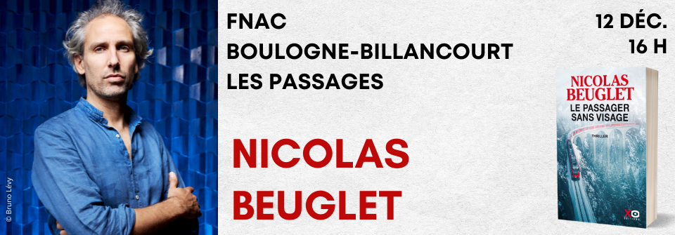Nicolas Beuglet en dédicace à la Fnac de Boulogne-Billancourt