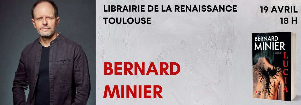 Bernard Minier en dédicace à la Librairie de la Renaissance - Toulouse