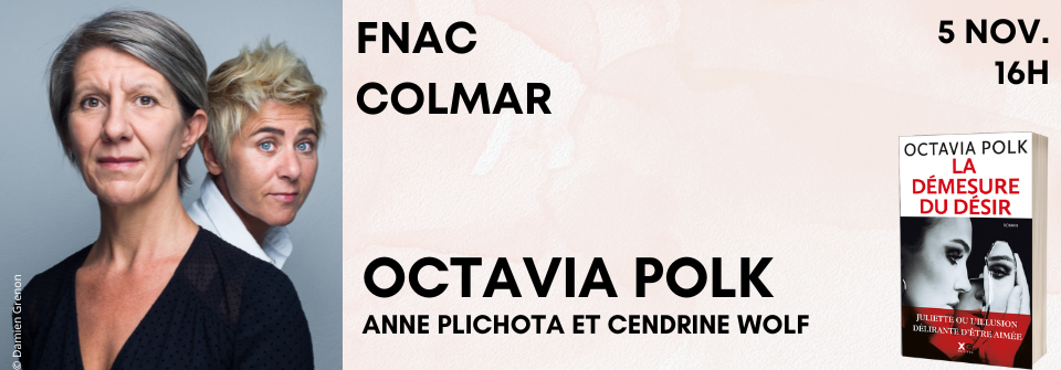 Octavia Polk à la Fnac de Colmar