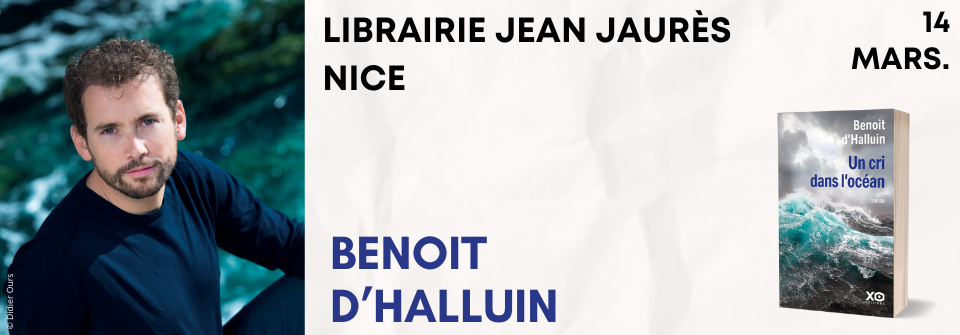 Benoit d'Halluin rencontre en librairie à Nice