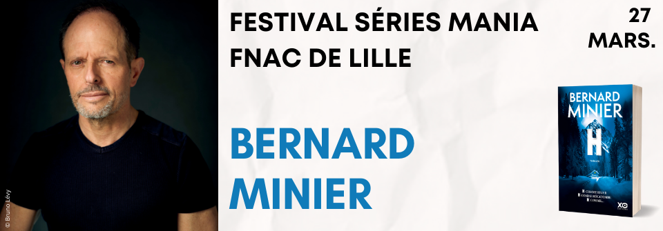 Bernard Minier à la Fnac de Lille